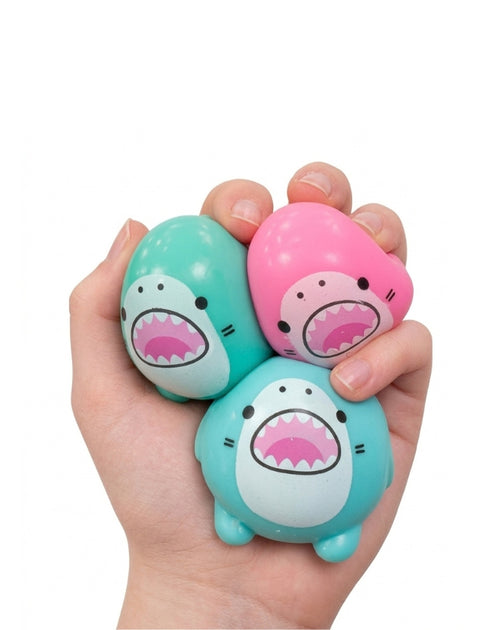 らぶぶ (7/19の間) BubbleLand スクイーズ 1000g Top Trenz | Sticky Bubble Blobbies Shark Squad | Fidget Toy 3-Pack
