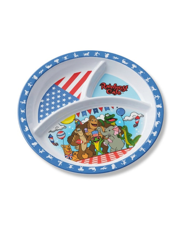 Rainforest Cafe | Americana Special Edition | Segmented Plate