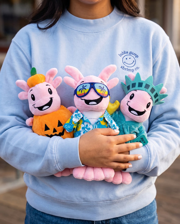 Bubba Gump | Shrimp Louie | Bundle 3 Pc. Plush
