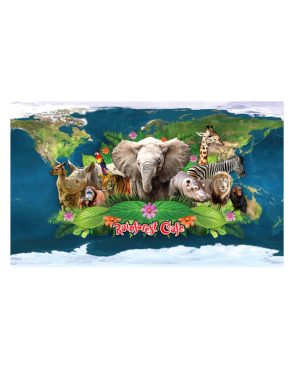 Rainforest Cafe | Earth Day | Beach Towel - FINAL SALE