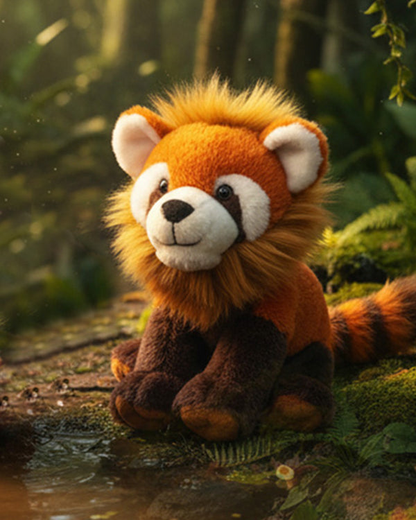 Rainforest Cafe | Imaginimals | Red Pandion – The Brave Fire-Tail Plush