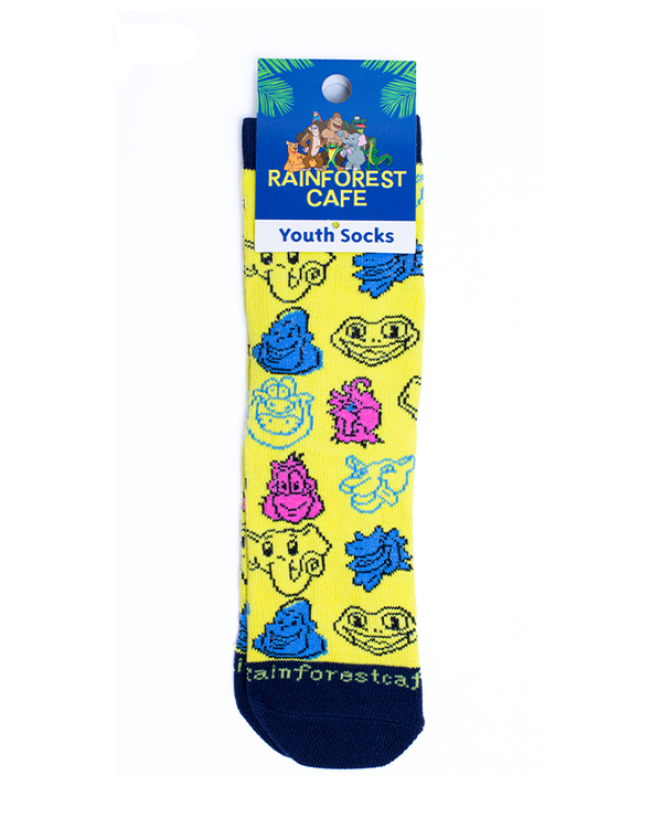 Rainforest Cafe | Wild Bunch | Youth Socks - FINAL SALE