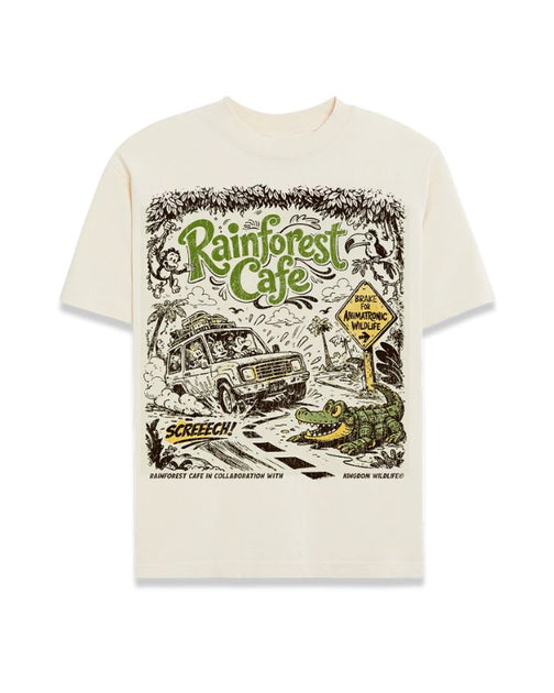 Rainforest Cafe | Brake for Animatronic Wildlife | Adult Tee