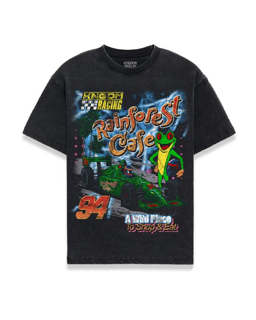 Rainforest Cafe | Cha Cha Racing | Adult Tee – Landry's Inc.