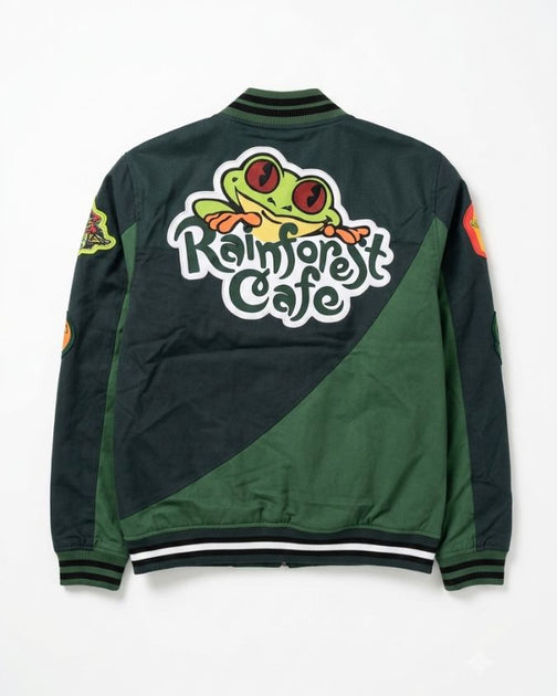 Rainforest Cafe | Stay Wild | Varsity Jacket – Landry's Inc.