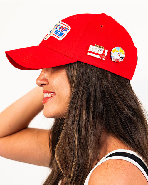 Micstoreuk Forrest Gump Bubba Gump Casquette de baseball, rouge Micstoreuk Forrest Gump Bubba Gump Casquette de baseball, rouge