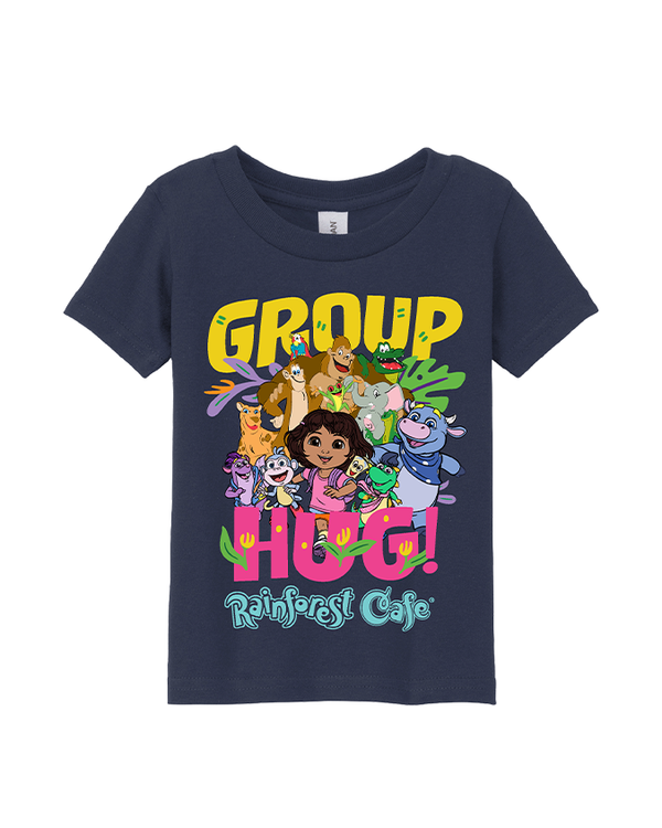 Dora x Rainforest Cafe | Group Hug | Youth Tee