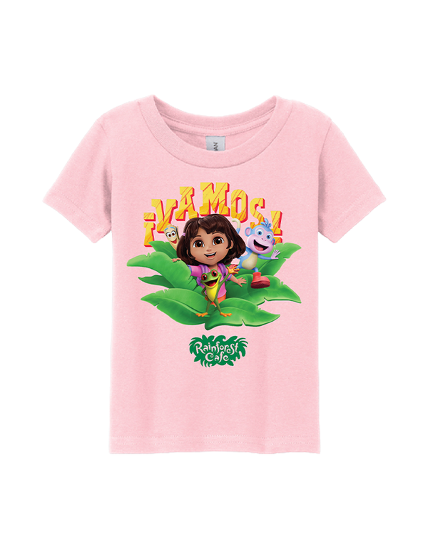 Dora x Rainforest Cafe | ¡Vamos! | Youth Tee