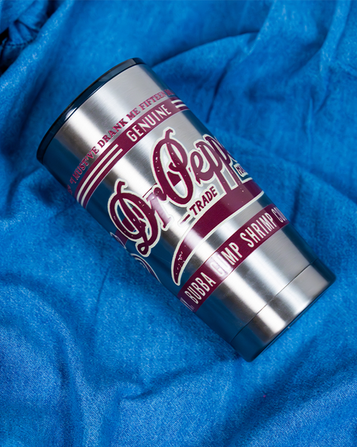 Dr Pepper tumbler that went viral #drpepper made by us. Follow the