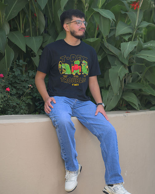 T-Rex Cafe | T-Rex Troubles | Adult Tee ~ FINAL SALE – Landry's Inc. T-Rex Cafe | T-Rex Troubles | Adult Tee ~ FINAL SALE – Landry's Inc.