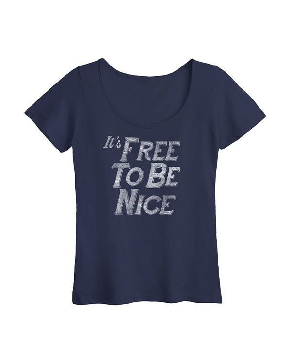 It's Free to Be Nice | Graphic | Ladies Tee