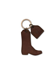 King Ranch, King Ranch Leather, King Ranch Leather Key Chain, King Ranch leather boot keychain, leather boot keychain, boot keychain