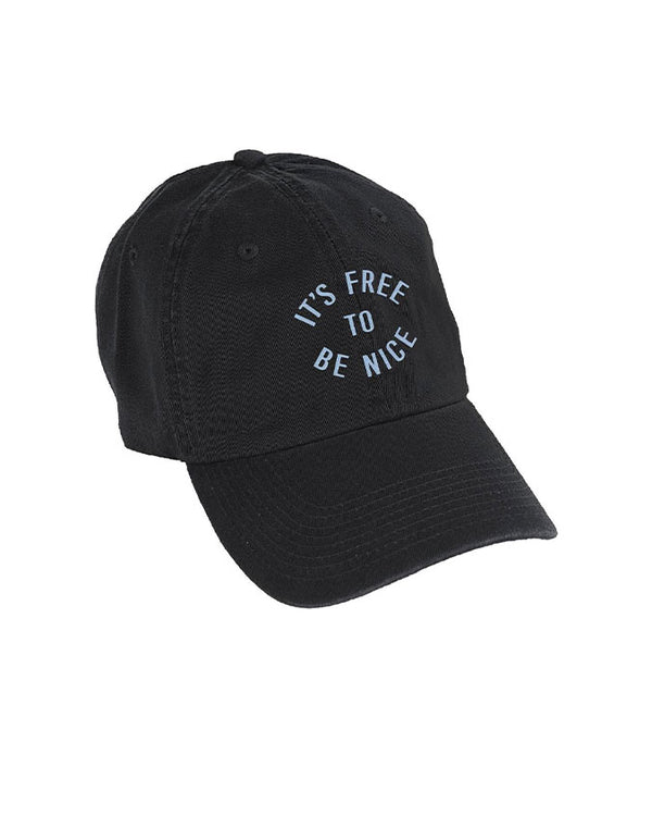 It's Free to Be Nice | Embroidery | Cap