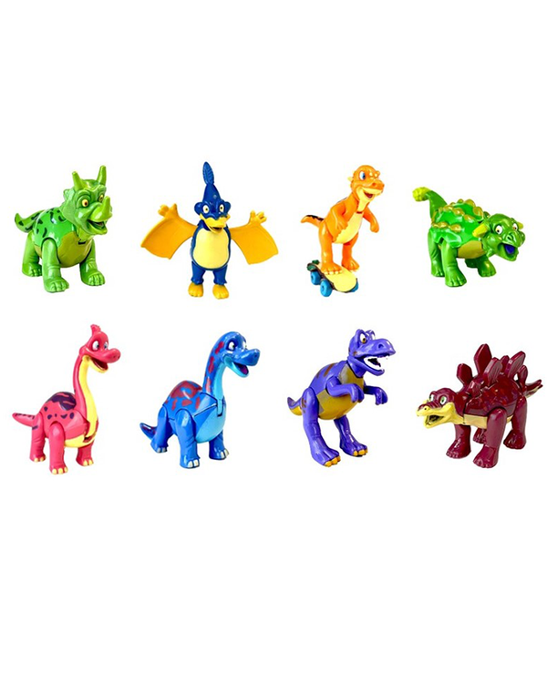T-Rex | Character Figurines | 8 PC Set