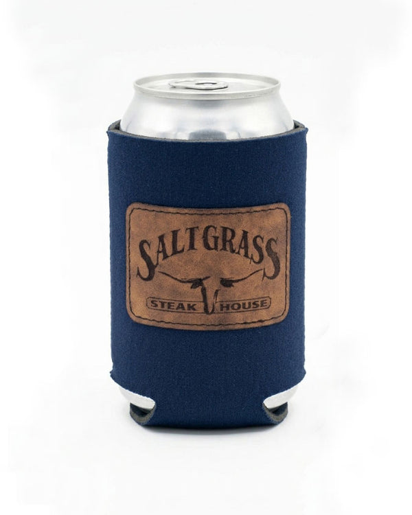 Saltgrass | Logo Lather Look Patch | Koozie