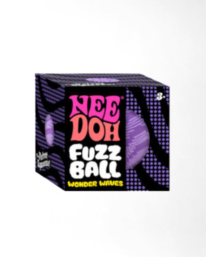NEEDOH ® | FUZZ BALL WONDER WAVES| Sensory Squeeze Toy