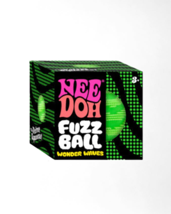 NEEDOH ® | FUZZ BALL WONDER WAVES| Sensory Squeeze Toy
