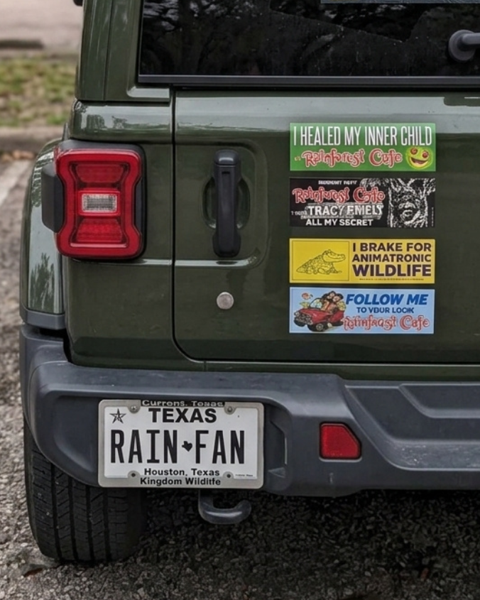 Rainforest Cafe | I healed My Inner Child | Bumper Sticker
