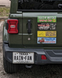 Rainforest Cafe | Follow Me | Bumper Sticker