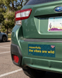 Rainforest Cafe | Wild Vibes | Bumper Sticker