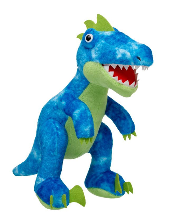 PRE-ORDER | T-Rex Cafe | Blue & Green Raptor | 16" Build-A-Dino Plush