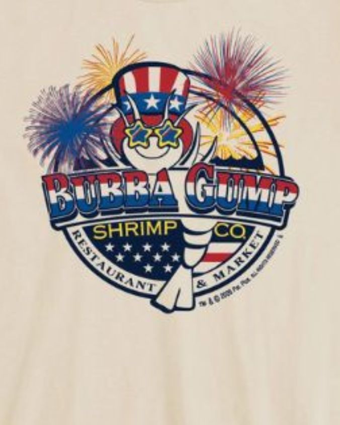 Bubba Gump | Americana Fireworks | Adult Tee