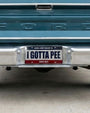 Bubba Gump | I Gotta Pee | License Plate