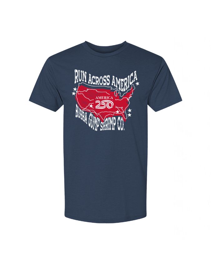 Bubba Gump | Run Across America 250 | Adult Tee