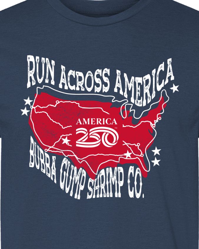 Bubba Gump | Run Across America 250 | Adult Tee
