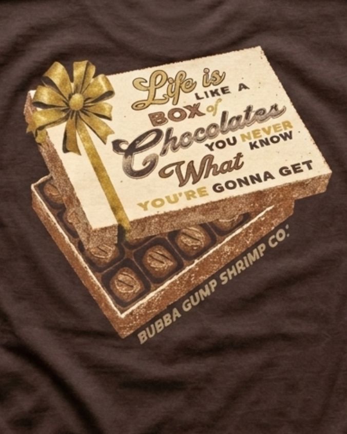 BUBBA GUMP | BOX OF CHOCOLATES | ADULT TEE