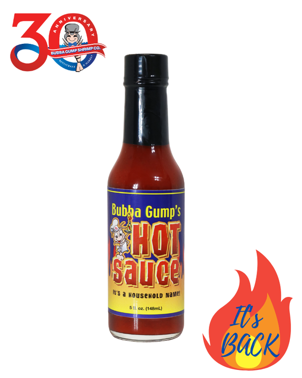 BUBBA GUMP | HOT SAUCE | 30TH ANNIVERSARY THROWBACK