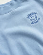 Bubba Gump | Smiley Face Embroidery | Adult Crewneck