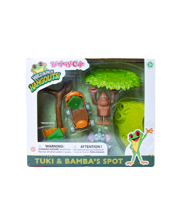 Rainforest Cafe | Wild Bunch Hangouts! Toy Set | Tuki & Bamba Spot