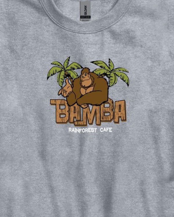 Rainforest Cafe | Bamba Gorilla| Adult Crewneck