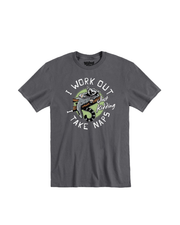 Rainforest Cafe | I Work Out | Adult Tee