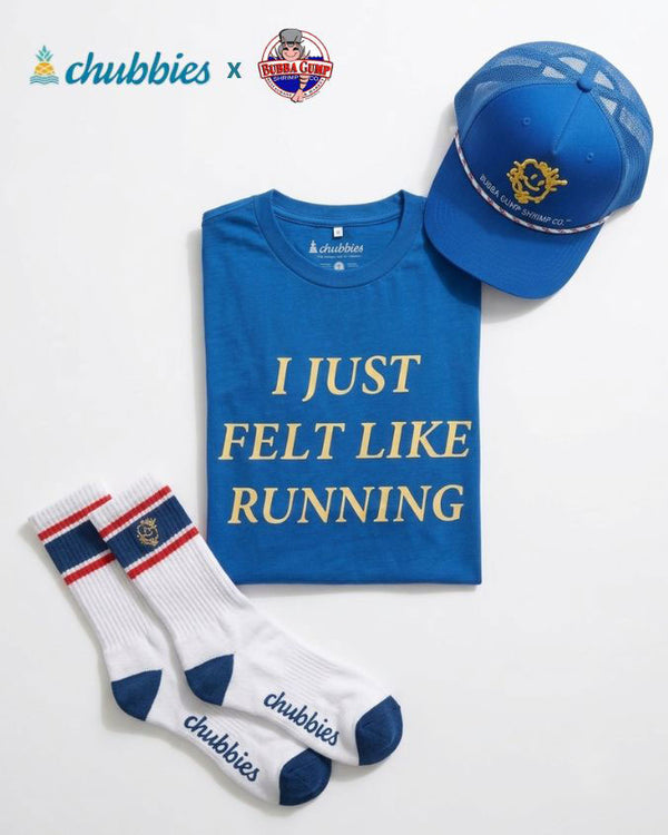 Chubbies X Bubba Gump | Just Felt Like Running | Bundle