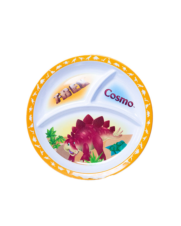 T-Rex Cafe | Cosmo | Segmented Plate