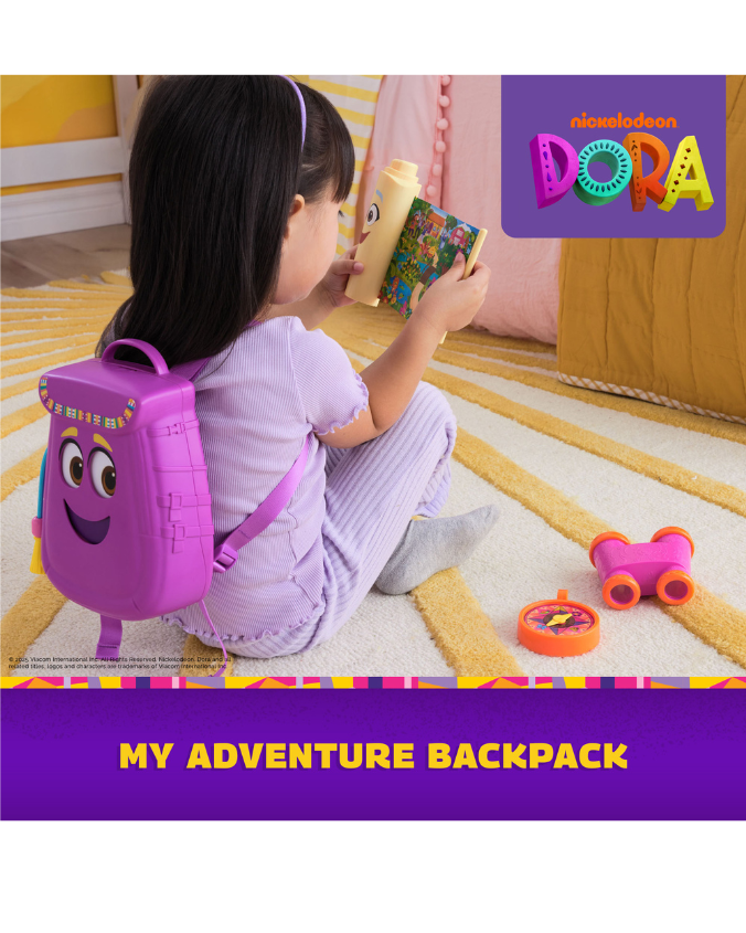 Dora The Explorer | Official My Adventure Backpack | Play Set Dora The Explorer | Official My Adventure Backpack | Play Set