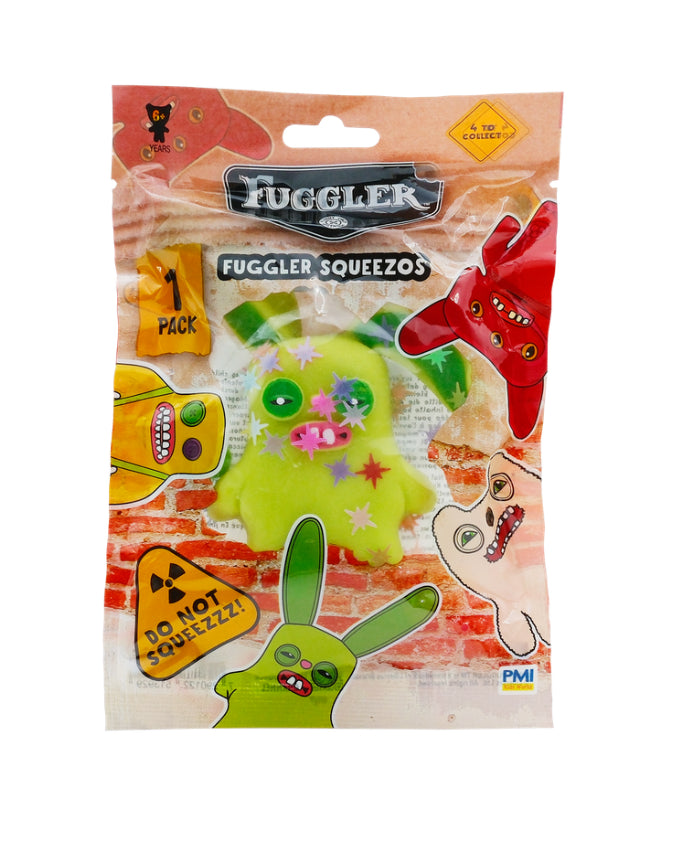 Fuggler | Squeezos 3" Squishy Monster | Assorted Sensory Toy