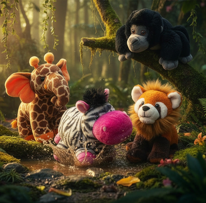 Rainforest Cafe Imaginimals | Zeppo – The Jolly Mud Jumper Plush