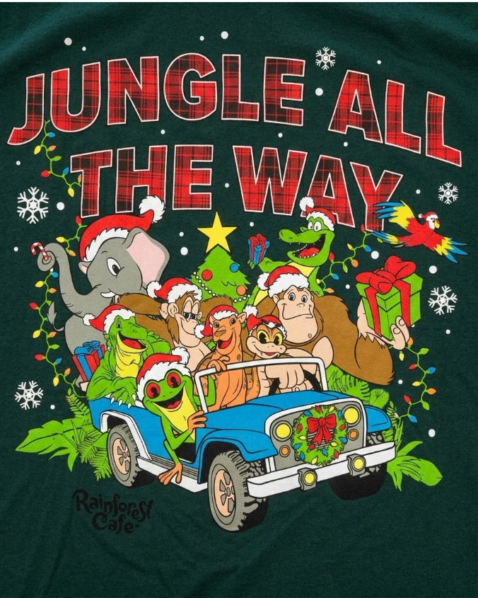 Rainforest Cafe | Jungle All The Way Holiday | Adult Tee