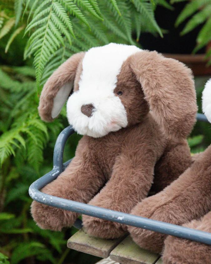 BUNNIES BY THE BAY | Little Floppy Mutt-Cocoa | Plush