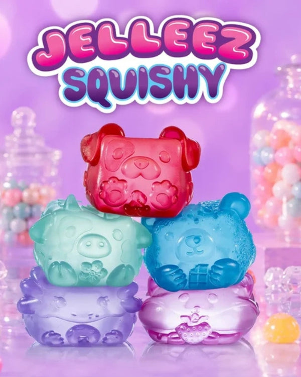 MUSHYKINZ ® | Jelleez Mystery Squishy | Sensory Squeeze Toy