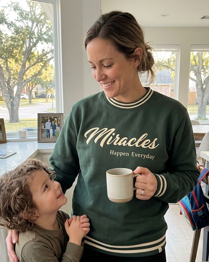 Bubba Gump | Miracles Happen | Adult Crewneck – Landry's Inc.