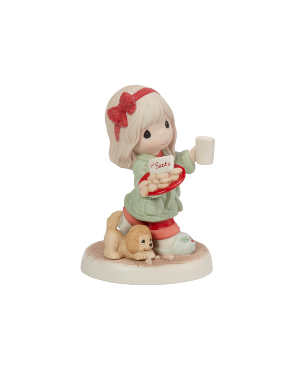 Precious Moments | Santa’s On His Way Figurine | Figurine