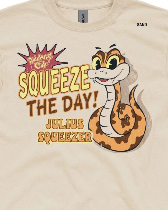 Rainforest Cafe | Squezze The Day| Youth Tee