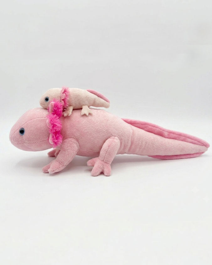 Rainforest Cafe | Mom & Baby Axolotl | 9" Plush