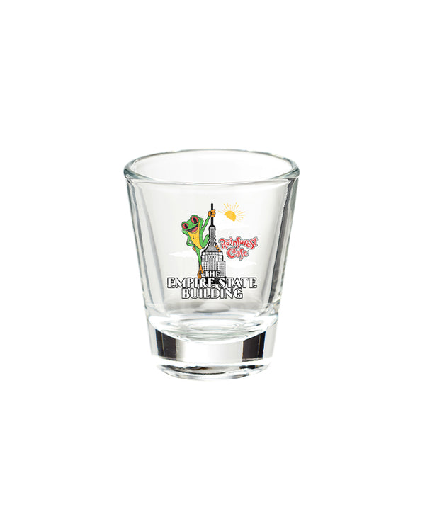 Rainforest Cafe x The Empire State Building | Cha Cha | Collector Shot Glass