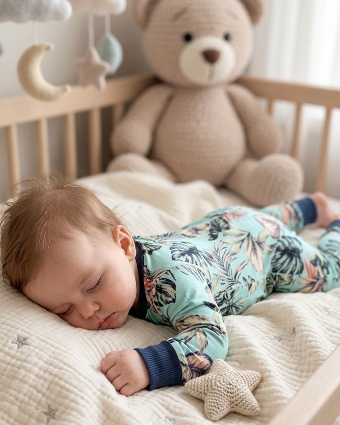 Rainforest Cafe | Jungle Palm | Infant PJ Romper - FINAL SALE