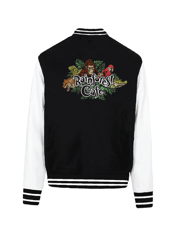 Rainforest Cafe | Vintage Logo Patch | Adult Letterman Jacket